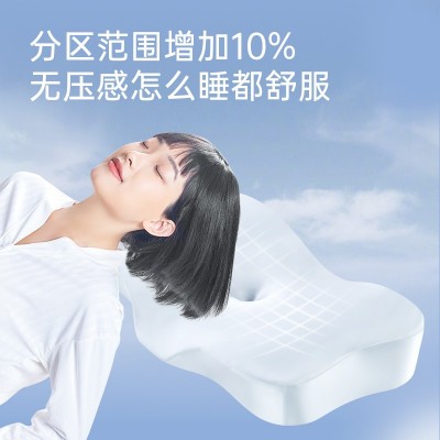 444Z新款7C七西美妍分区枕头记忆棉护颈椎枕芯玻尿酸侧睡眠枕夏季图4