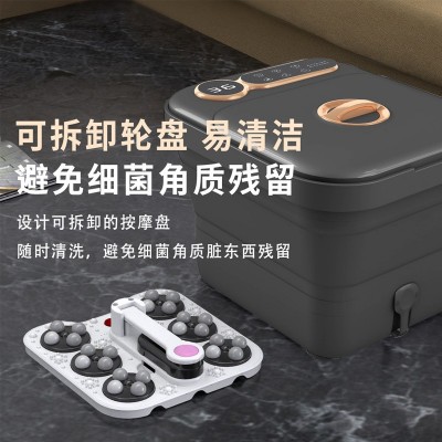 志高折叠足浴盆抑菌全自动按摩泡脚桶智能电动恒温加热足疗洗脚盆图4