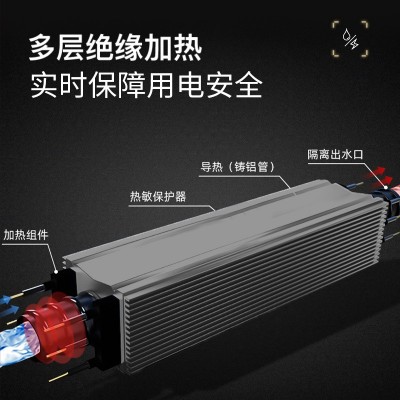 恩隆多功能电动泡脚桶家用足浴盆全自动恒温加热蒸熏一体小腿加高图5