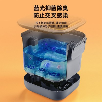 长虹泡脚桶全自动按摩足浴盆加热家用恒温洗脚盆高深足浴器图3