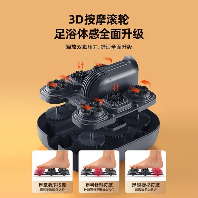 长虹泡脚桶全自动按摩足浴盆加热家用恒温洗脚盆高深足浴器图5