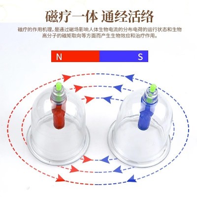 国医研医者意真空拔罐器家用中医非玻璃火罐抽气式负压拔罐器6罐图4
