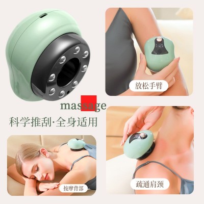 电动刮痧仪经络刷全身淋巴疏通神器按摩器腿背部按摩仪负压吸痧仪图3