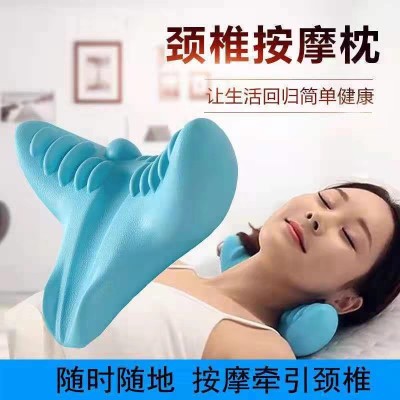 颈椎按摩指压枕颈部支撑牵引付富贵包矫正器肩颈脖子按摩神器图3