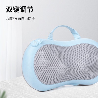 充电颈椎按摩枕全自动腰部按摩器按摩仪腰颈两用腰椎按摩花生枕图4