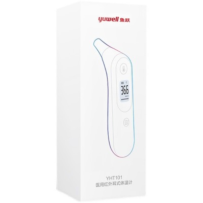 鱼跃（Yuwell）红外线电子体温计YHT101耳温枪家用量温度入耳朵图2