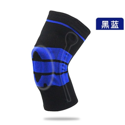 运动护膝硅胶弹簧支撑条跨境户外骑行篮球登山跑步健身护膝批发图3