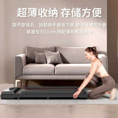 跨境平板跑步机家用小型迷你折叠静音电动室内简易走步机健身器材图4