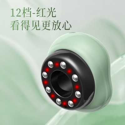 新款电动拔罐器 便携式充电智能加热磁石刮痧仪 经络疏通按摩仪器图2
