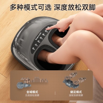 全自动足疗机穴位揉捏热敷家用按脚器脚部足底足部脚底按摩器图3