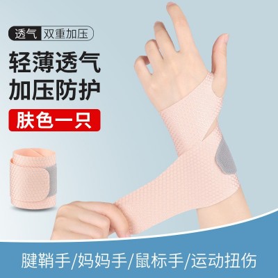 【跨境】护腕手腕疼劳损扭伤护手腕套腱鞘运动女薄款腕带健身关节图3
