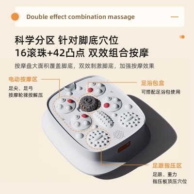 金正足浴盆家用自动加热电动泡脚桶便携按摩恒温折叠足浴盆跨境图3