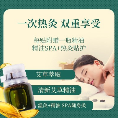 李时珍蕲艾草本精油热敷贴艾灸贴艾草精油贴颈椎腰椎自发热温灸热图2