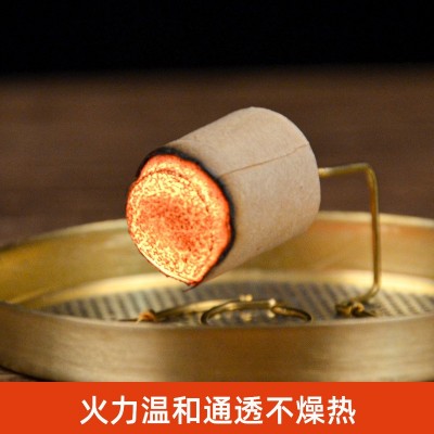 药益宝五年陈艾柱15：1艾条家用厂家随身灸纯艾批发艾灸柱图4